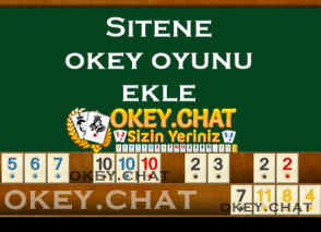 Sitene Mobil Okey Oyunu Ekle