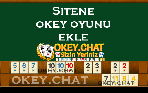 Sitene Mobil Okey Oyunu Ekle
